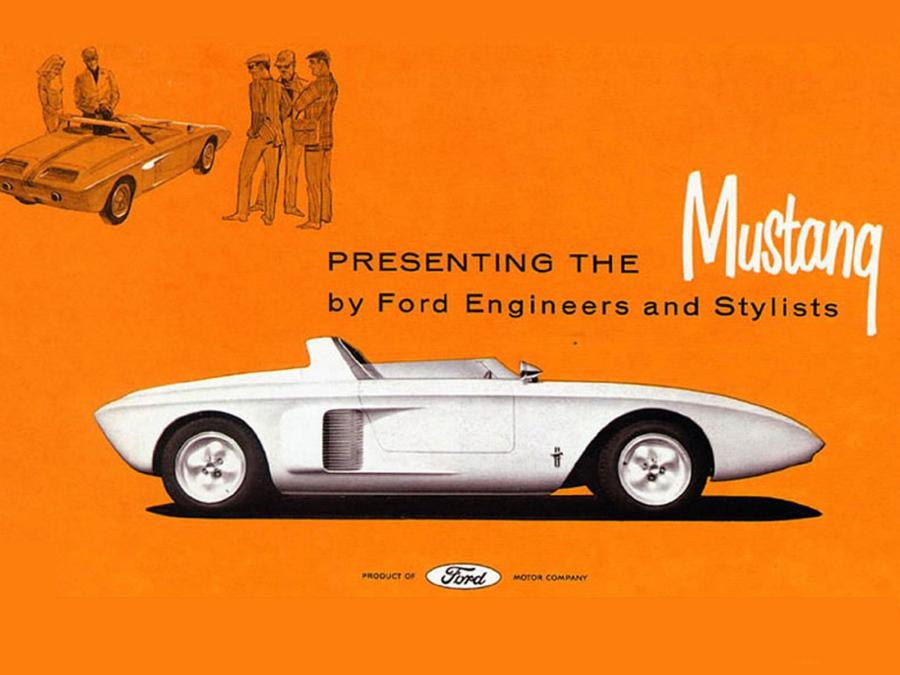  Ford Mustang Roadster Concept Car 1962 года  (фото 14 из 29)